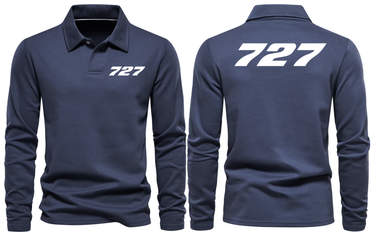 BOEING 727 LONG SLEEVE POLO